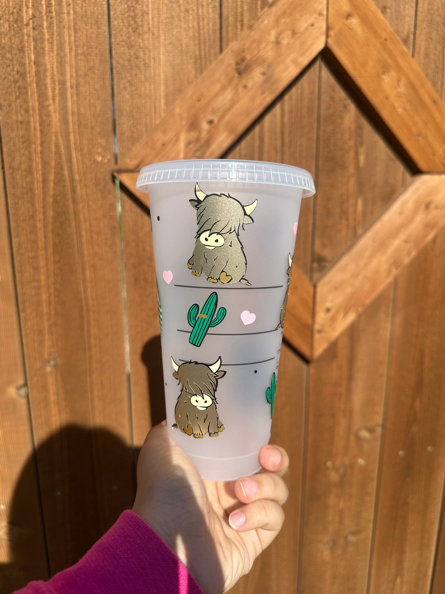 Vaso personalizado de vaca