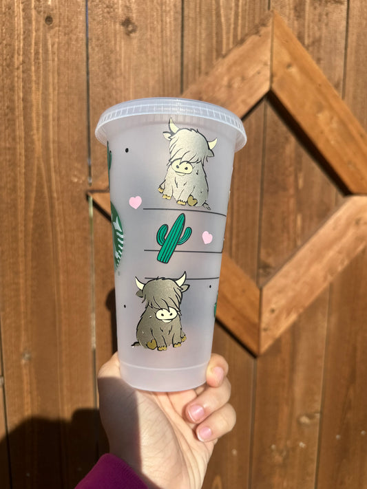 Vaso personalizado de vaca